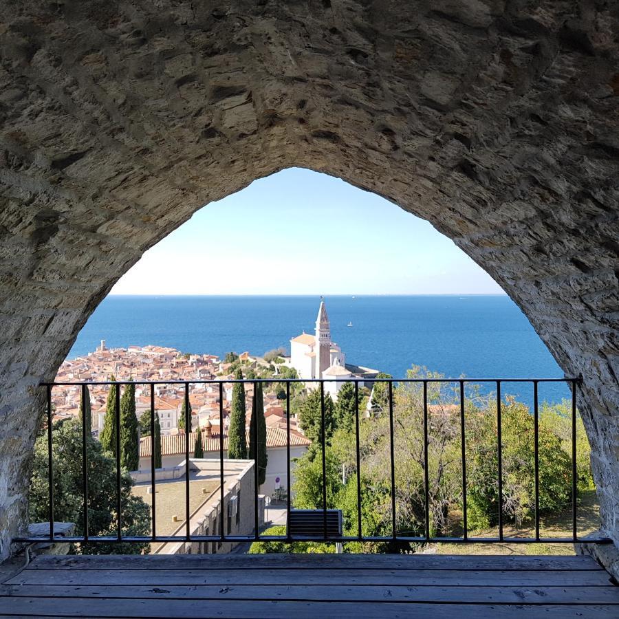 Apartmaji, Sobe - Obzidje Hotel Piran Buitenkant foto